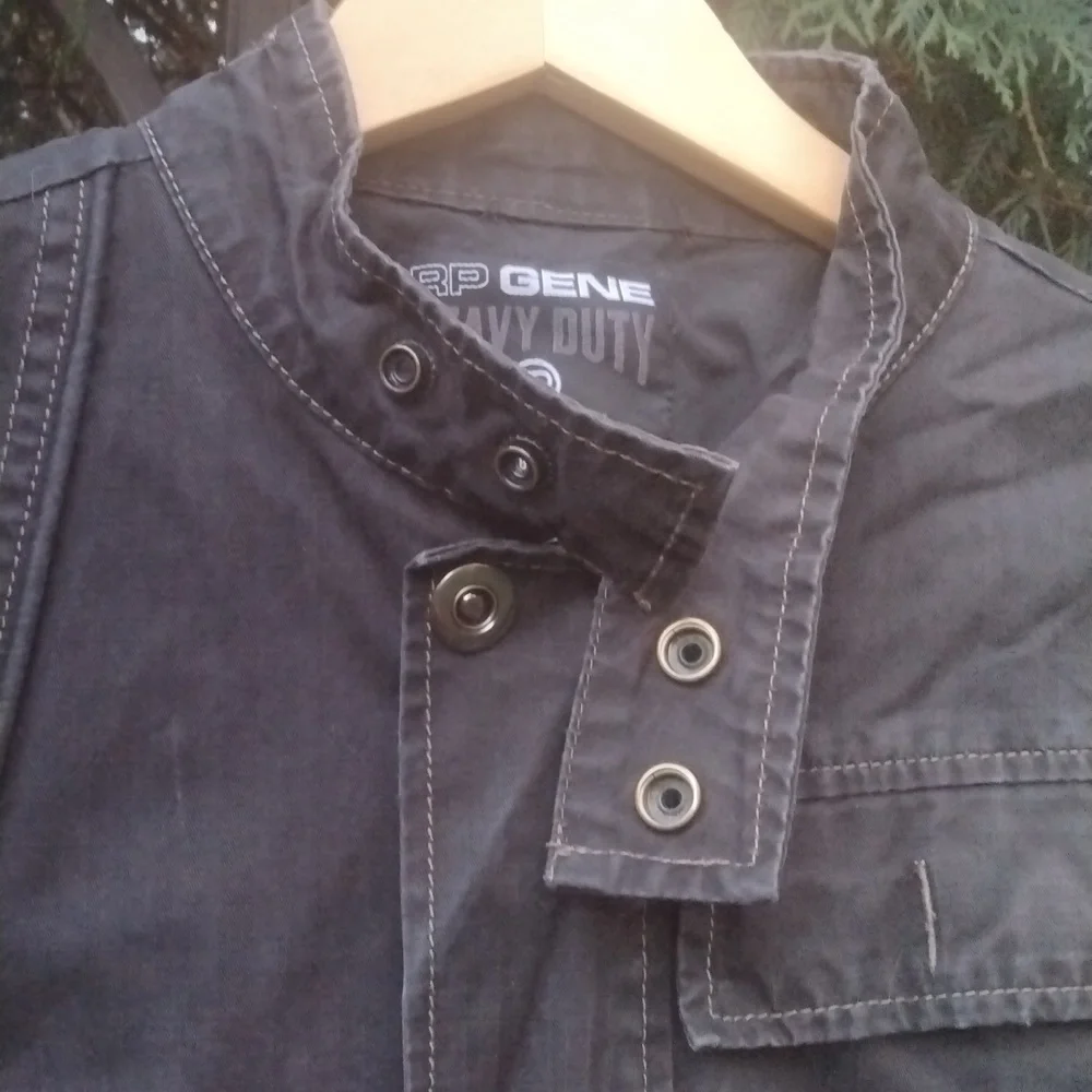 RP Gene heavy duty cotton Jacket, racer inspired Rn125796, sizeM